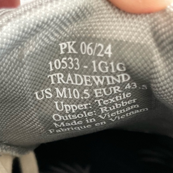 OluKai Mens Tradewind Sneaker Light Gray Convertible Casual Shoe 10.5 - Picture 8 of 11